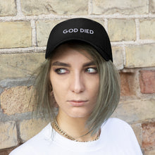 Load image into Gallery viewer, God Died Hat
