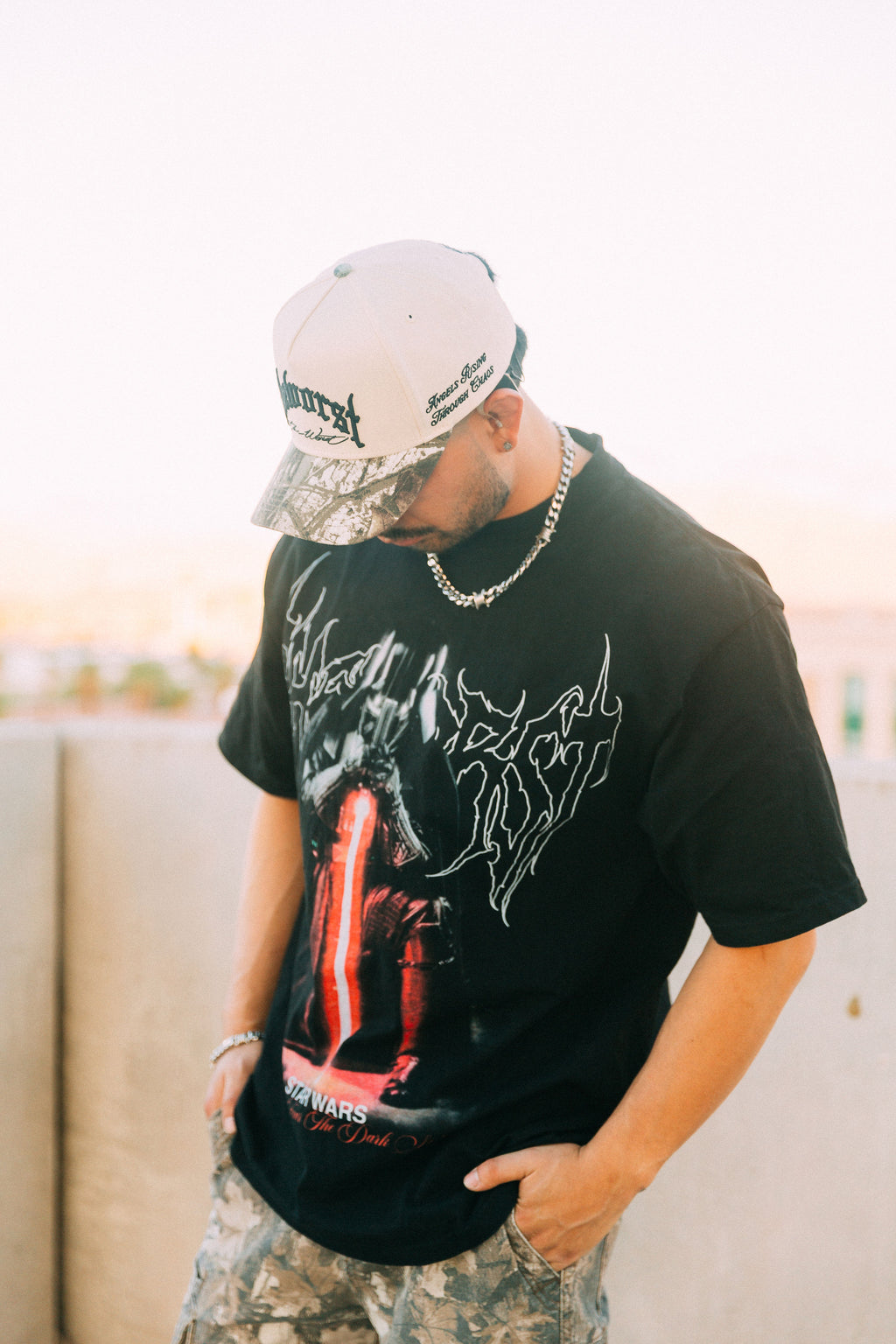 DARTH VADER X THE WORST “OVERSIZED” TEE IN BLACK