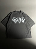 GOTHIC CROSS “OVERSIZED” DROP SHOULDER TEE IN VINTAGE BLACK