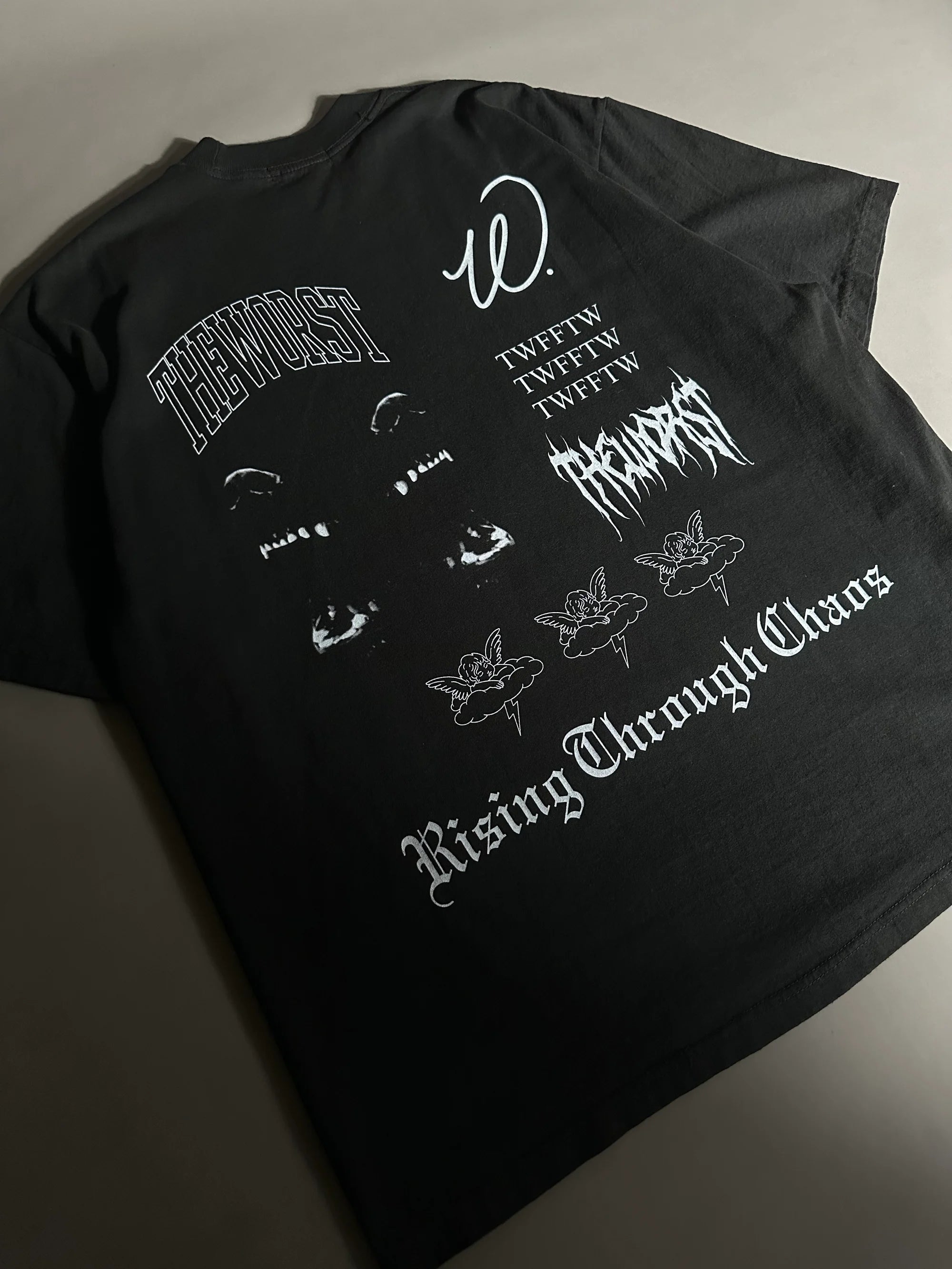 THE WORST FOREVER “OVERSIZED” TEE IN BLACK
