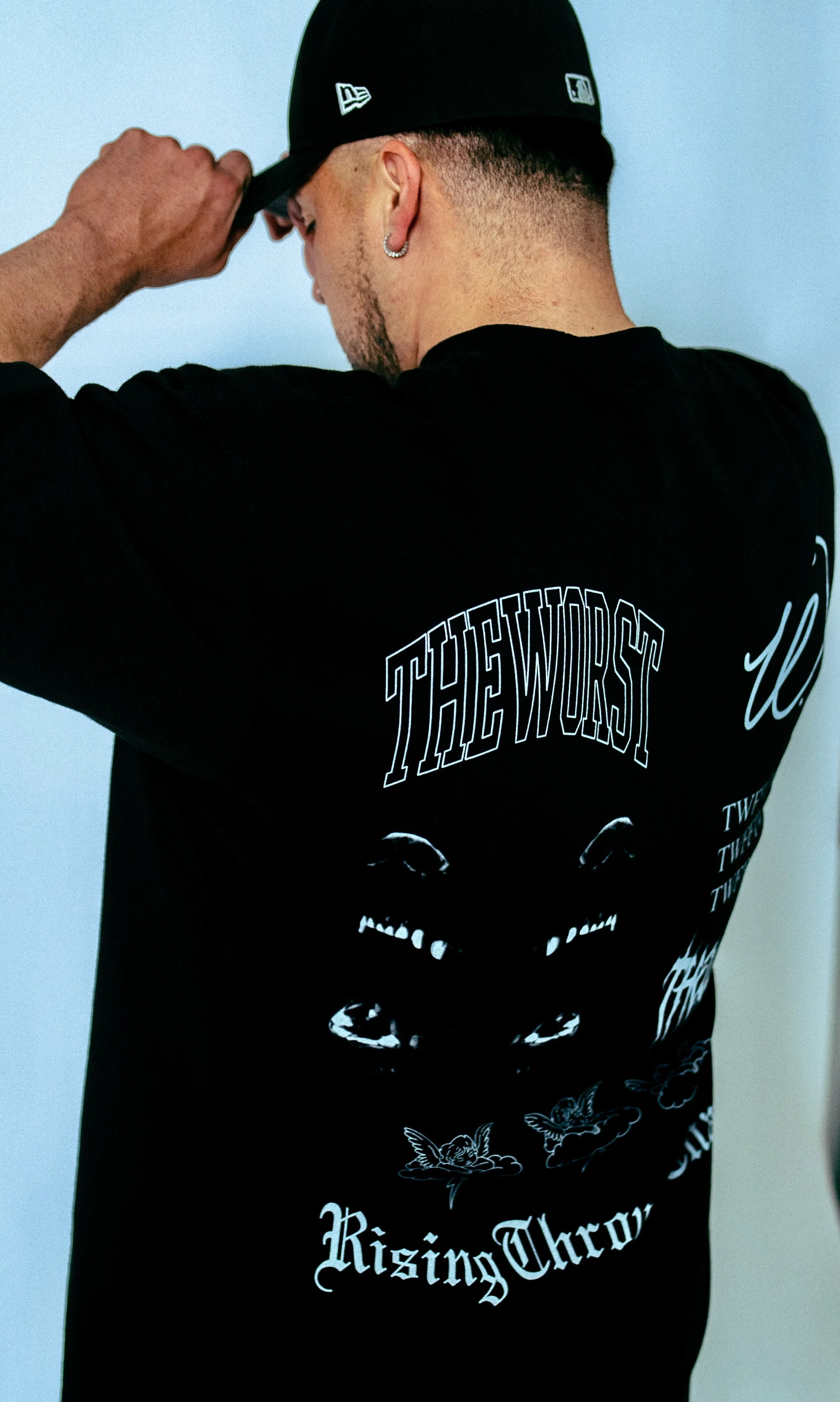 THE WORST FOREVER “OVERSIZED” TEE IN BLACK