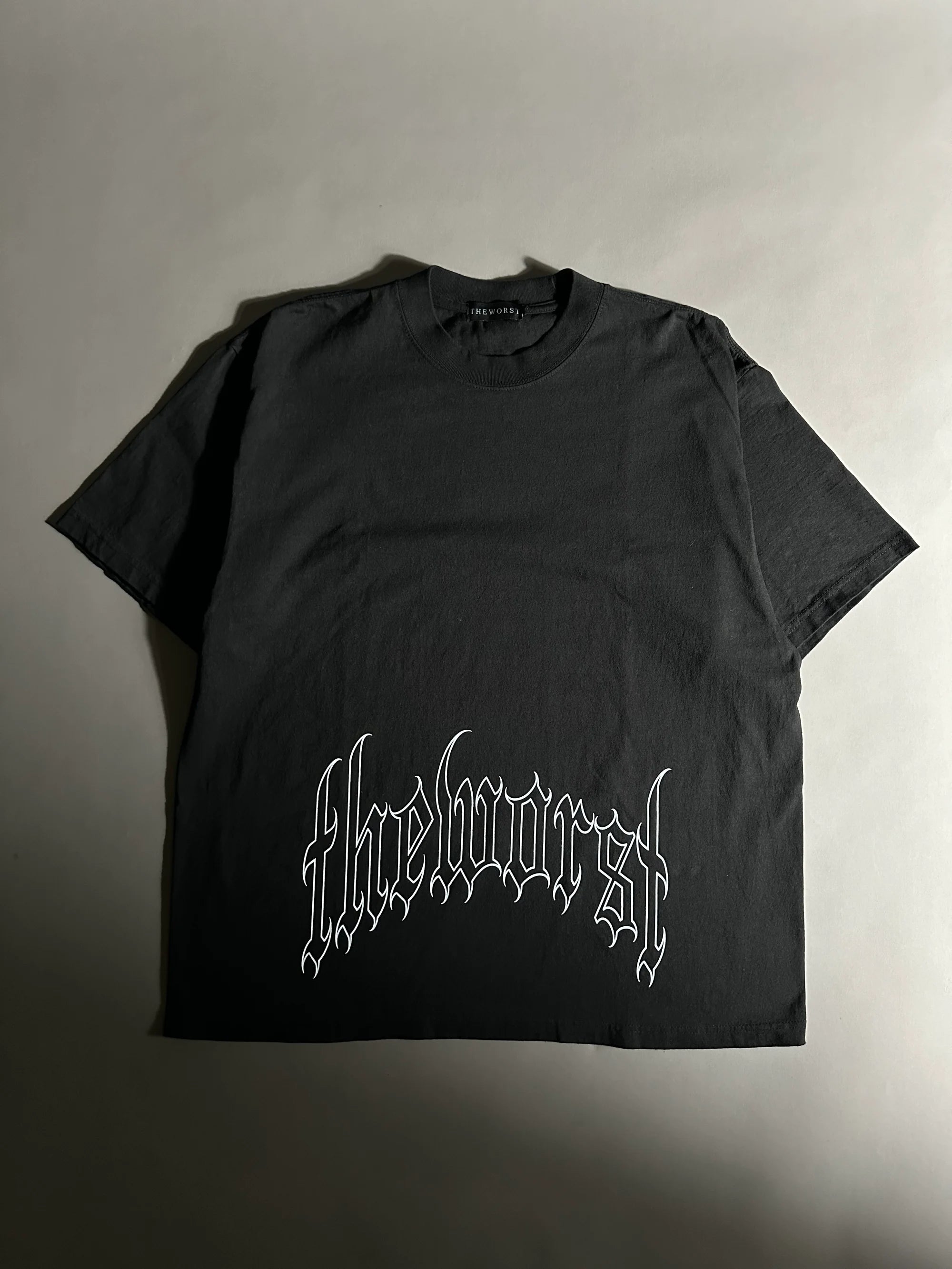 RISE THROUGH CHAOS “OVERSIZED” TEE IN BLACK
