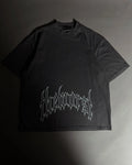 RISE THROUGH CHAOS “OVERSIZED” TEE IN VINTAGE BLACK