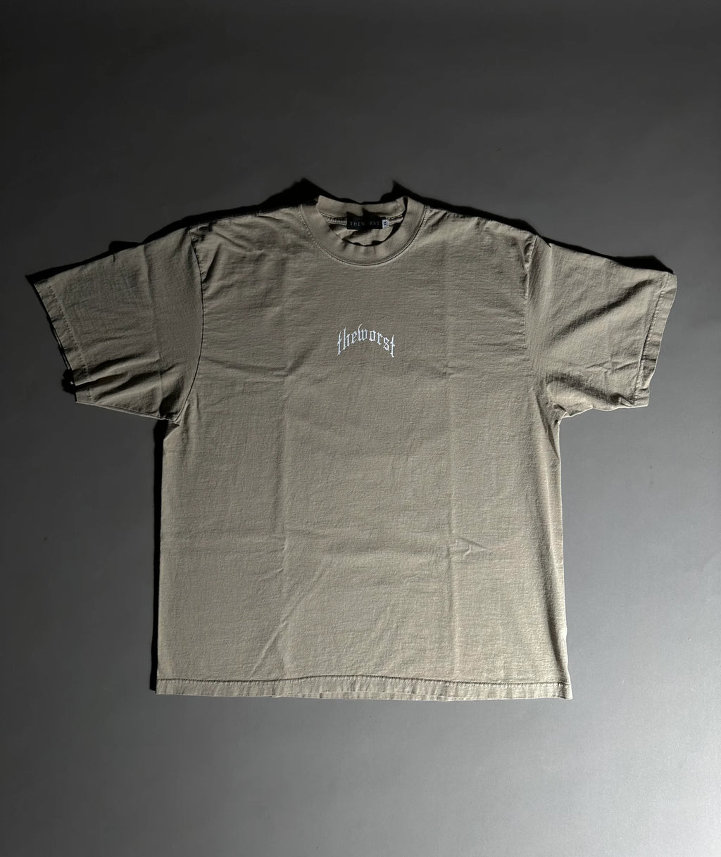 MINIMAL “OVERSIZED” TEE IN OATMEAL