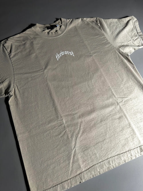 MINIMAL “OVERSIZED” TEE IN OATMEAL