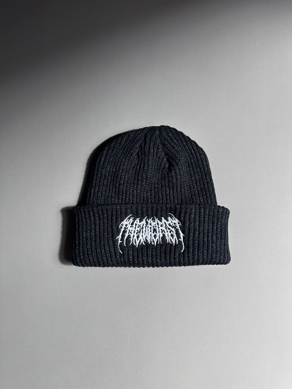 THE WORST GOTHIC FONT BEANIE