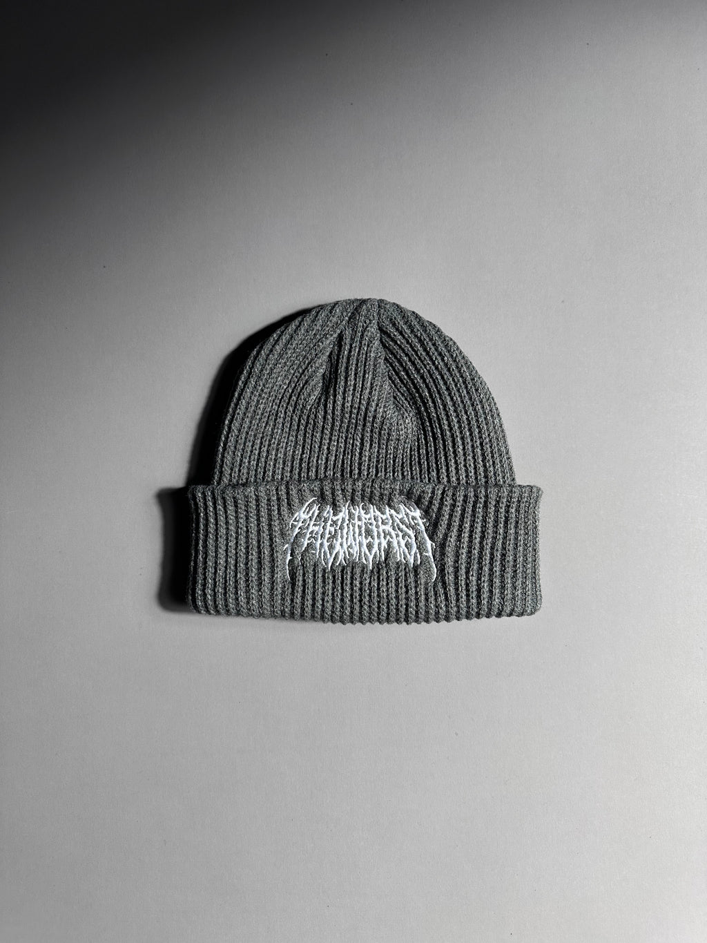 THE WORST GOTHIC FONT BEANIE