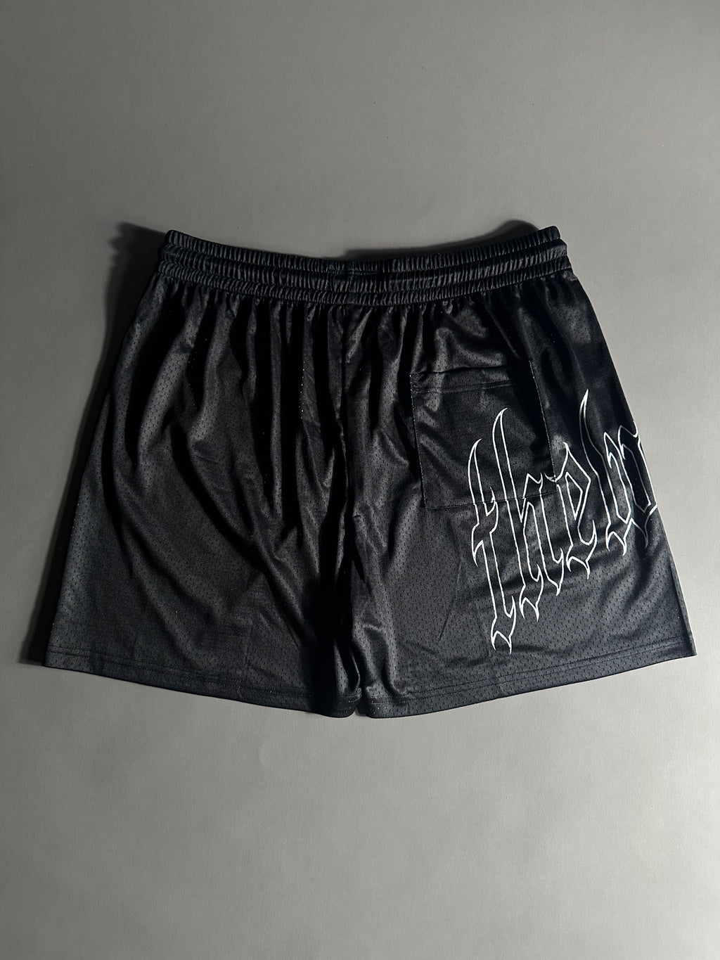 Rise Through Chaos Mesh Shorts in Black