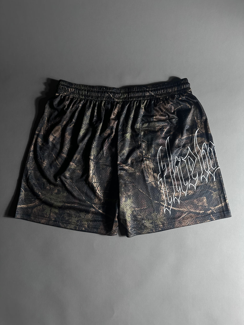 Rise Through chaos Shorts in Woodland Camo